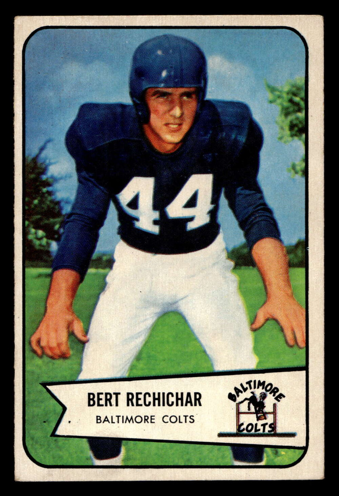 1954 Bowman #26 Bert Rechichar Excellent+  ID: 437477