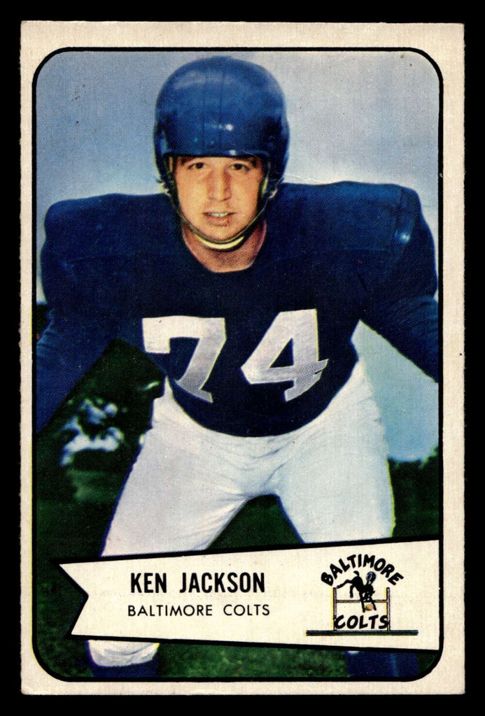 1954 Bowman #82 Ken Jackson Very Good  ID: 437511