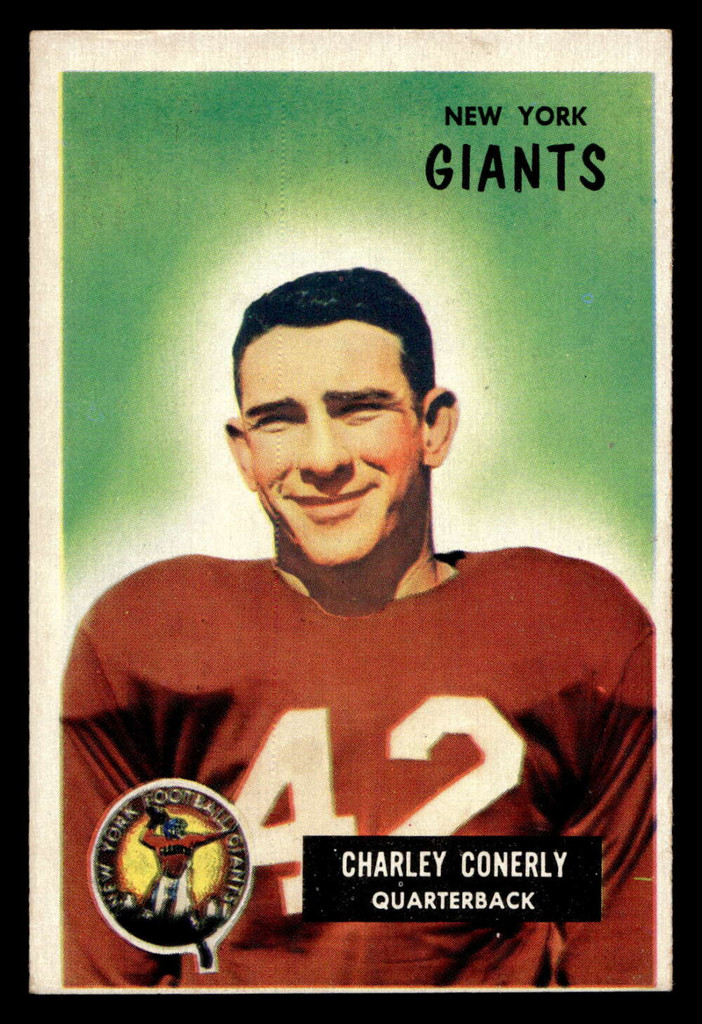 1955 Bowman #16 Charley Conerly Excellent  ID: 437561