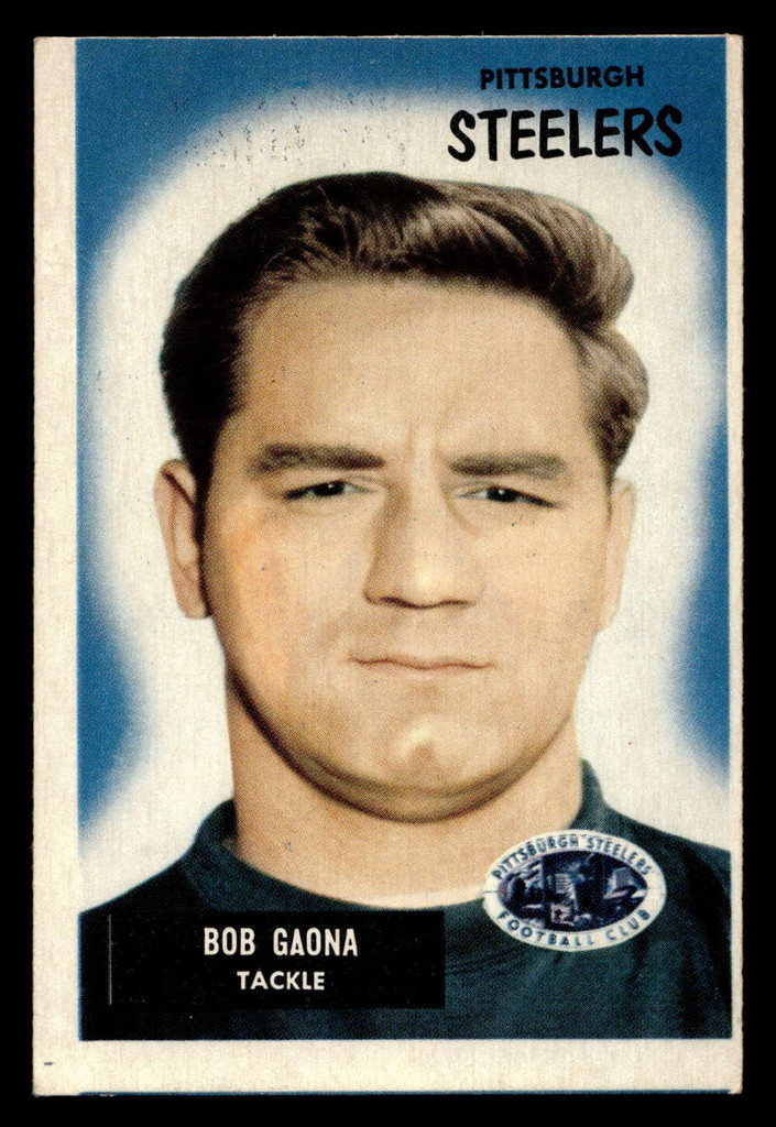 1955 Bowman #73 Bob Gaona Excellent miscut  ID: 437621