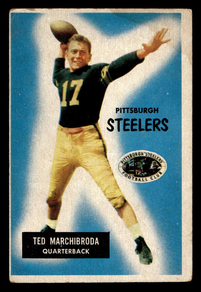 1955 Bowman #106 Ted Marchibroda Good  ID: 437641