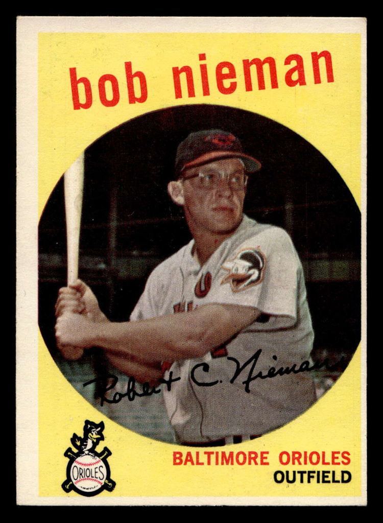 1959 Topps #375 Bob Nieman Excellent+  ID: 439029