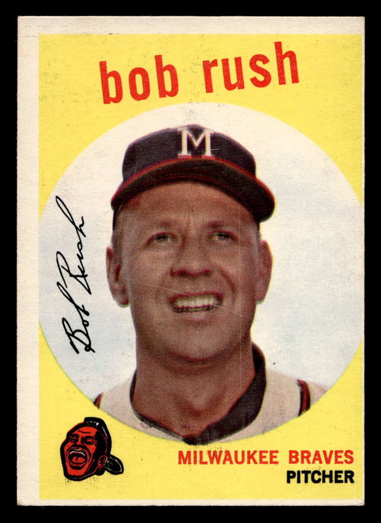 1959 Topps #396 Bob Rush Excellent  ID: 439066