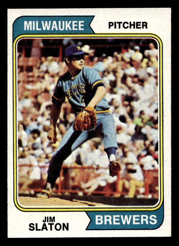 1974 Topps #371 Jim Slaton Near Mint  ID: 439442