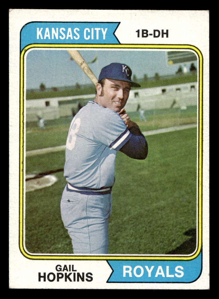 1974 Topps #652 Gail Hopkins Ex-Mint  ID: 439723