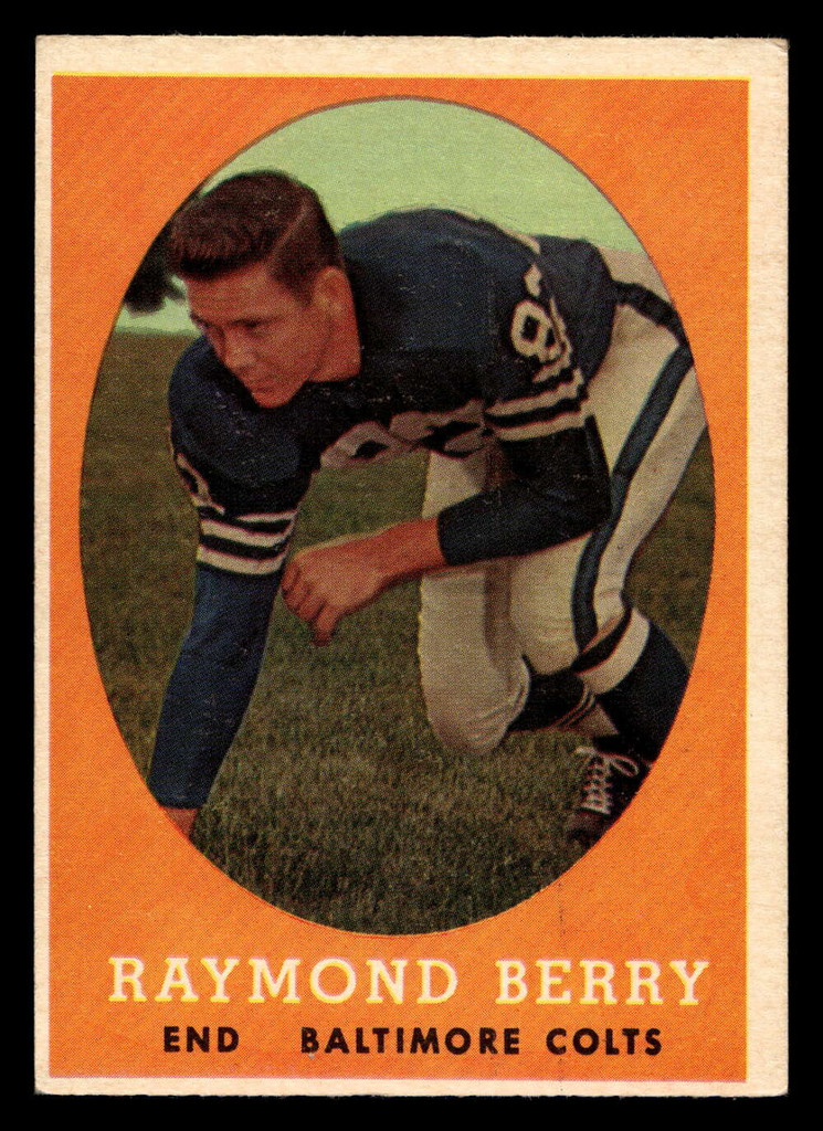 1958 Topps #120 Raymond Berry Excellent+  ID: 439982