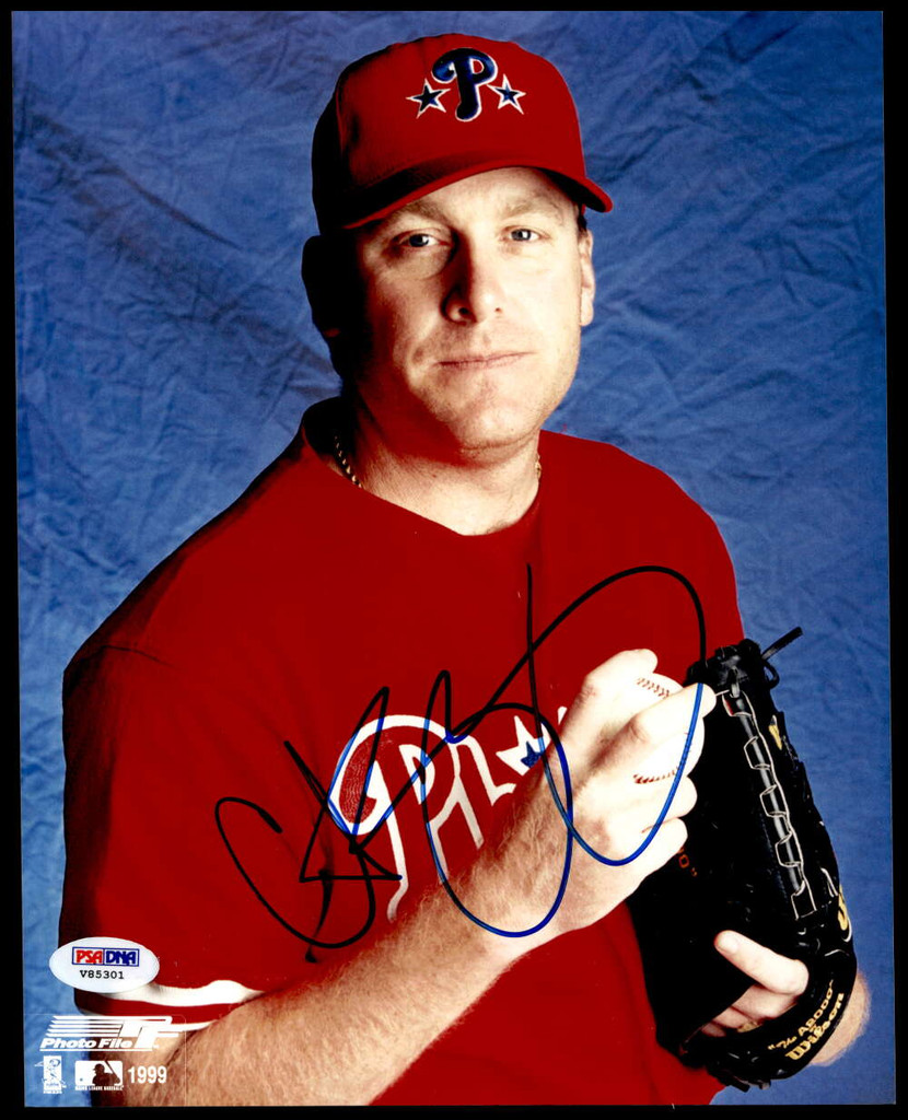 Curt Schilling 8 x 10 Photo Signed Auto PSA/DNA Authenticated Phillies