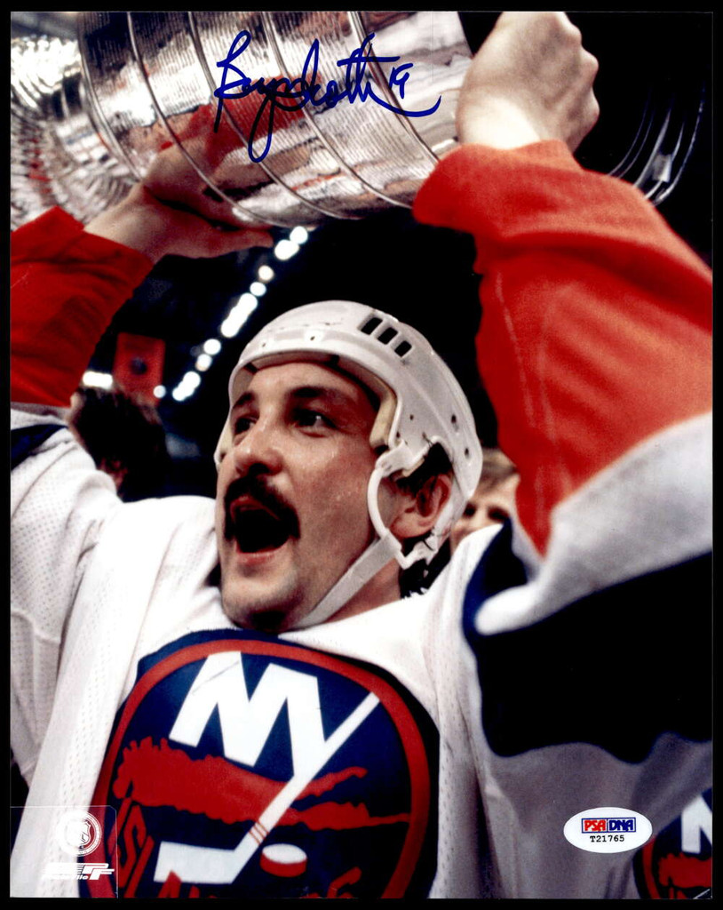 Bryan Trottier 8 x 10 Photo Signed Auto PSA/DNA Authenticated Islanders