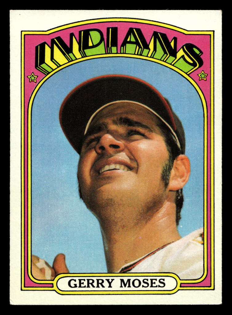 1972 Topps #356 Jerry Moses UER Excellent+  ID: 442443