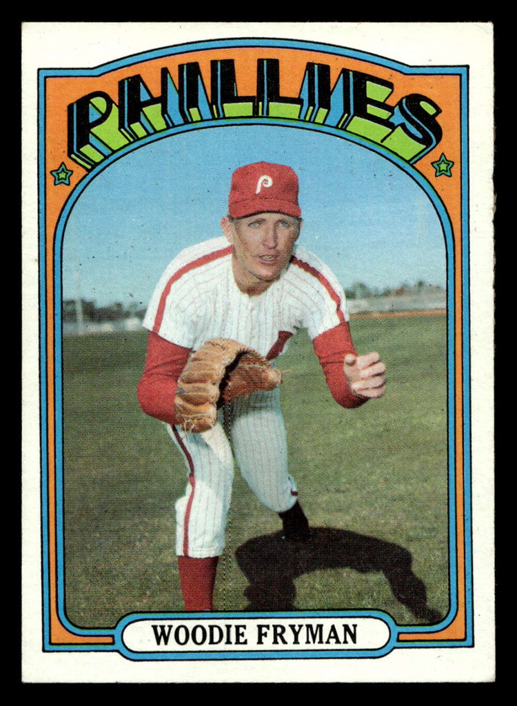 1972 Topps #357 Woodie Fryman Excellent+  ID: 442447