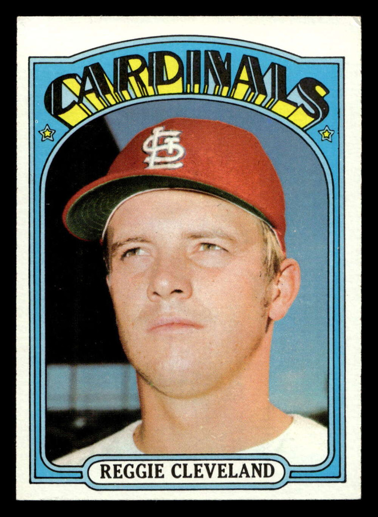 1972 Topps #375 Reggie Cleveland Ex-Mint  ID: 442501