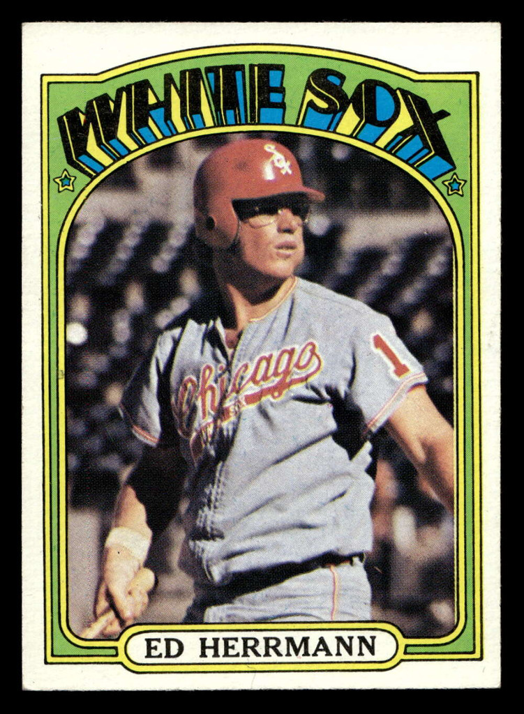 1972 Topps #452 Ed Herrmann Excellent+  ID: 442689