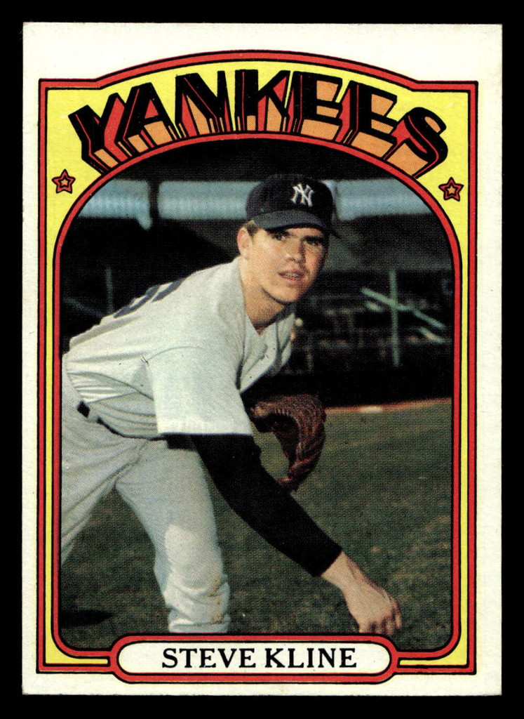 1972 Topps #467 Steve Kline Ex-Mint  ID: 442734