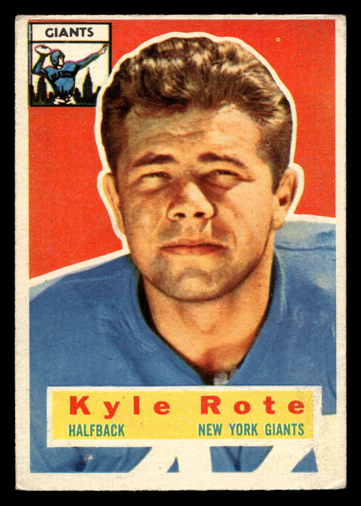 1956 Topps #29 Kyle Rote VG-EX  ID: 443467