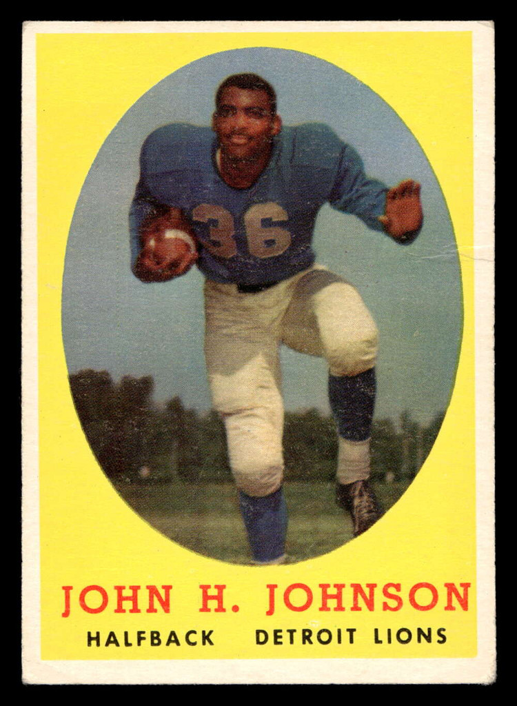 1958 Topps #75 John Henry Johnson Very Good  ID: 443596