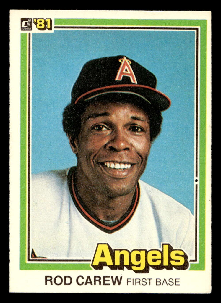 1981 Donruss #169 Rod Carew Excellent+ 