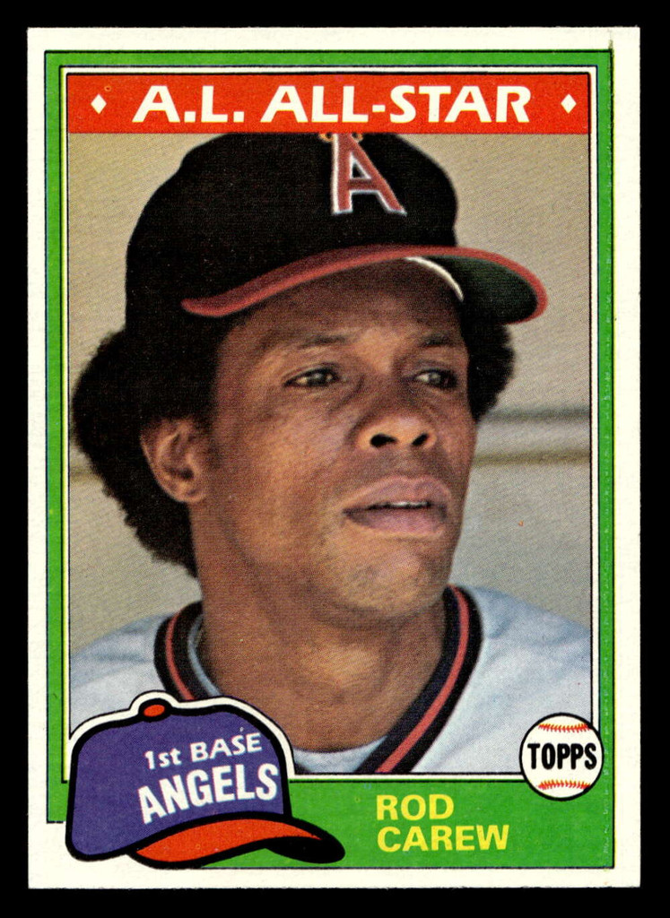 1981 Topps #100 Rod Carew Near Mint  ID: 444265