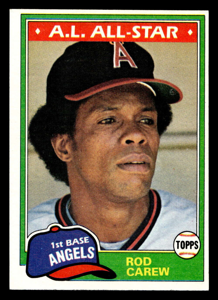 1981 Topps #100 Rod Carew Near Mint  ID: 444266
