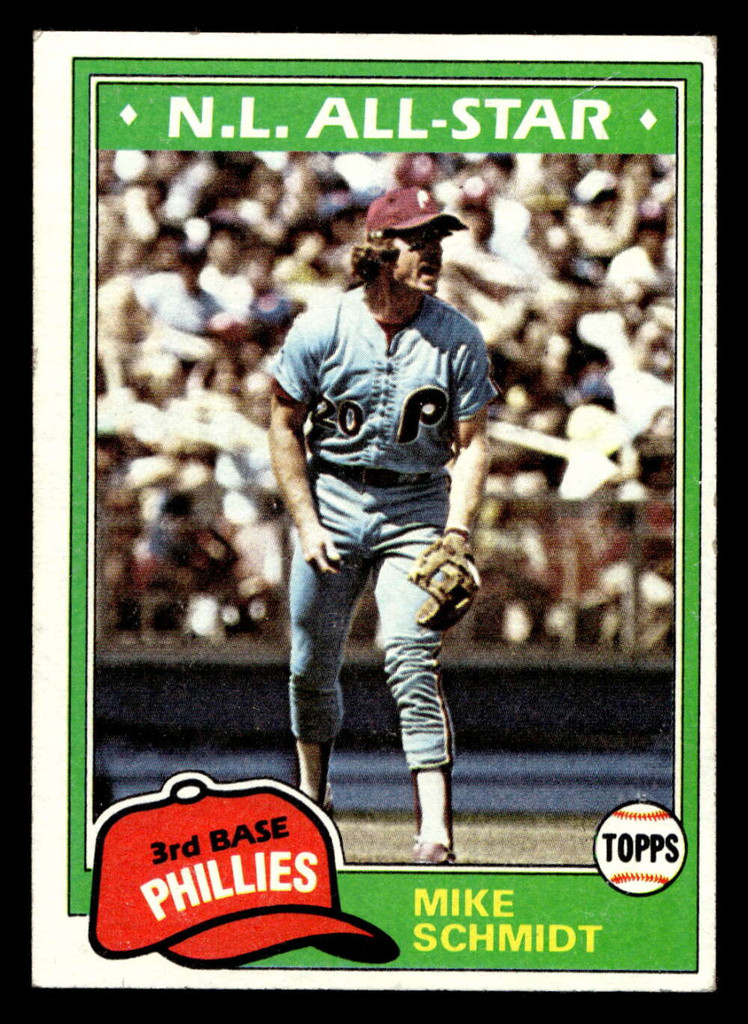 1981 Topps #540 Mike Schmidt DP Excellent+ 