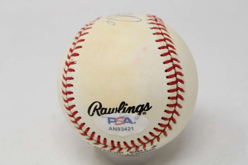Monte Irvin Signed Auto Baseball PSA/DNA Giants