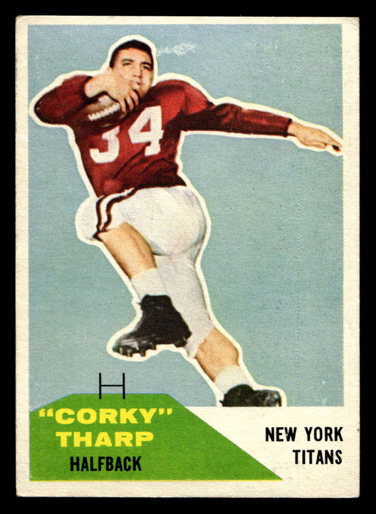 1960 Fleer #2 Corky Tharp Excellent+  ID: 445023