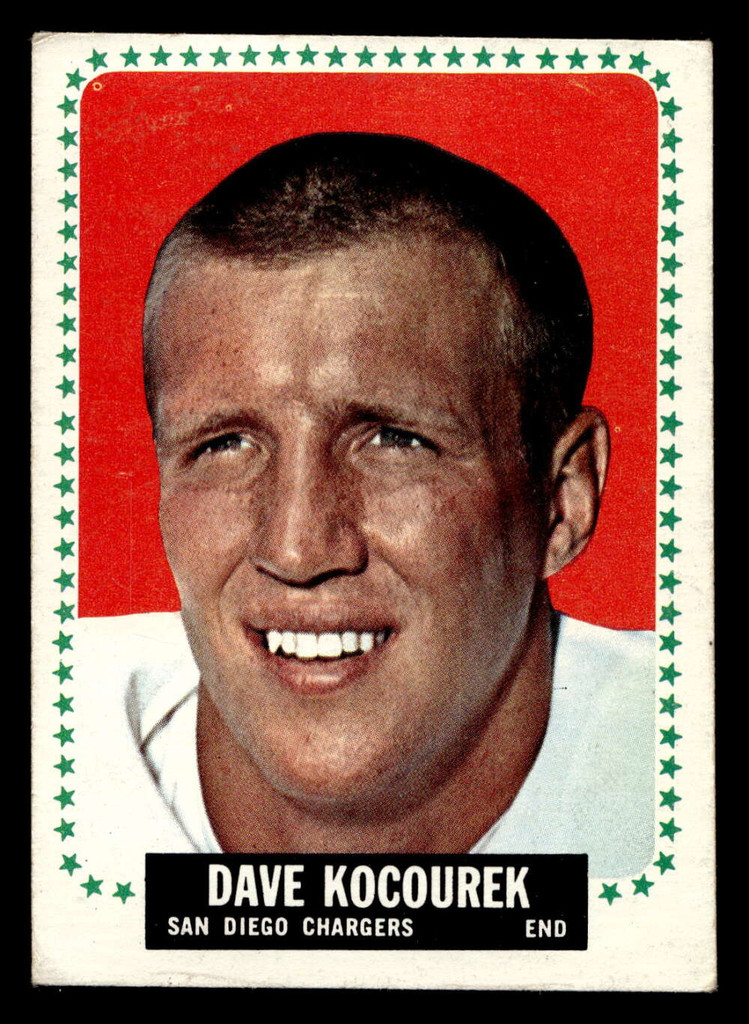 1964 Topps #162 Dave Kocourek Very Good SP 