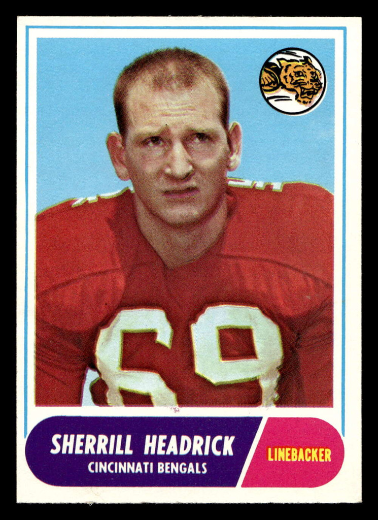 1968 Topps #96 Sherrill Headrick Near Mint 
