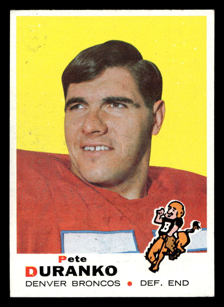 1969 Topps #182 Pete Duranko Ex-Mint  ID: 446919