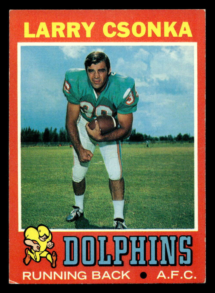 1971 Topps #45 Larry Csonka Excellent+  ID: 447970