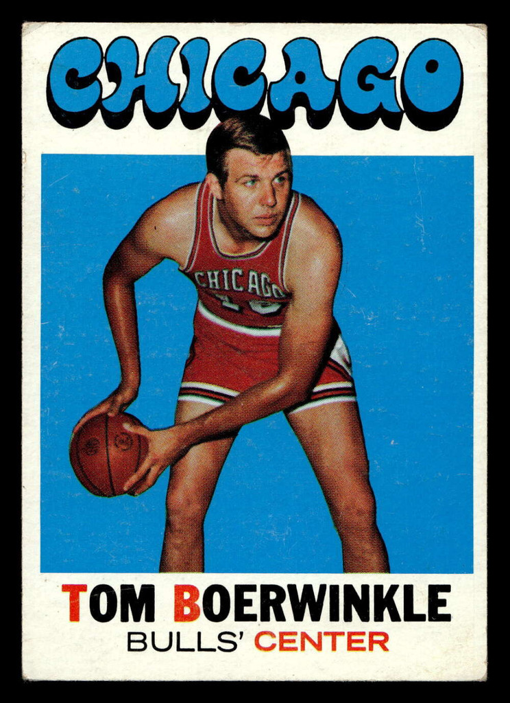1971-72 Topps #15 Tom Boerwinkle DP VG-EX 