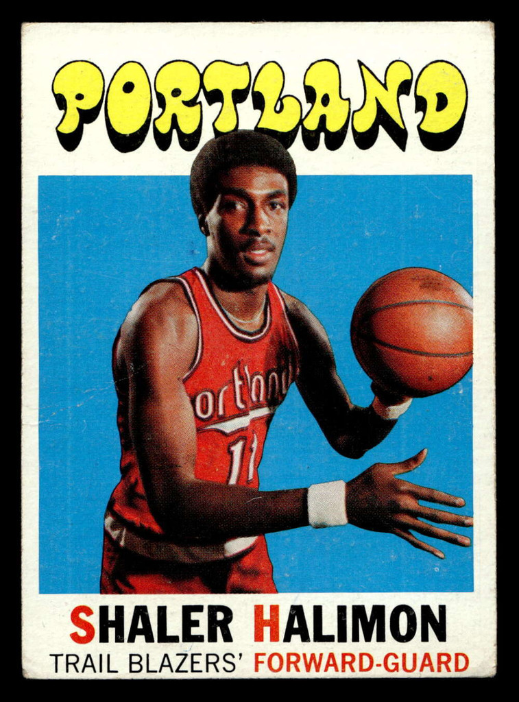 1971-72 Topps #89 Shaler Halimon Very Good  ID: 448630