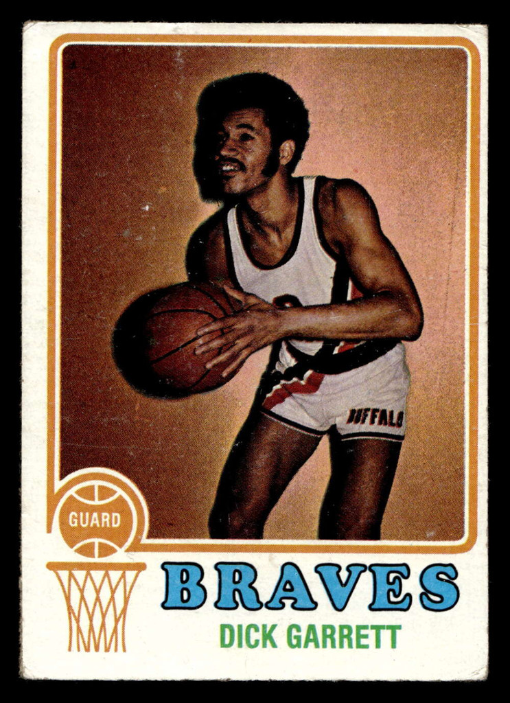 1973-74 Topps #77 Dick Garrett Very Good  ID: 449454