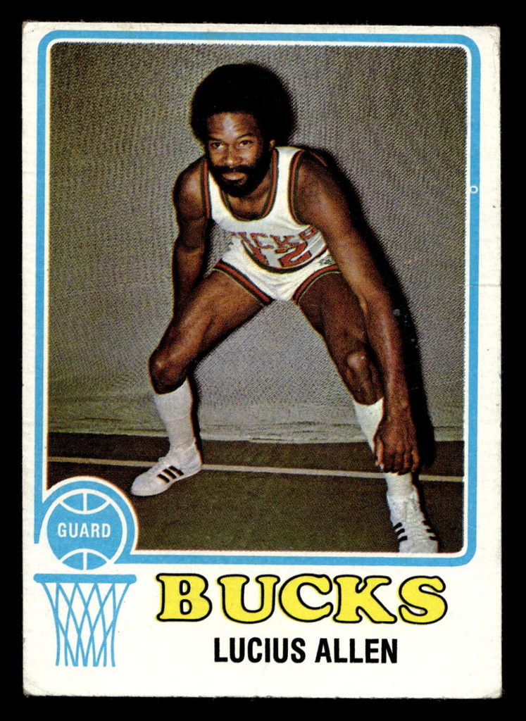 1973-74 Topps #88 Lucius Allen Very Good 