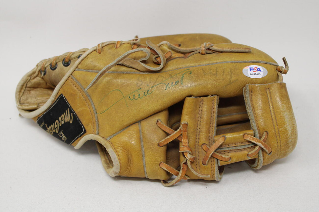 Willie Mays Model Glove Signed PSA/DNA Authenticated Giants Macgregor G53
