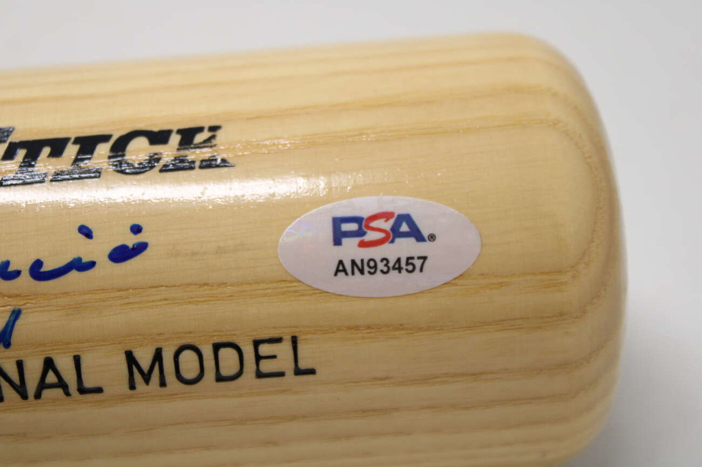 Luis Aparicio Bat Signed Auto PSA/DNA Sticker ONLY White Sox #21 Adirondack