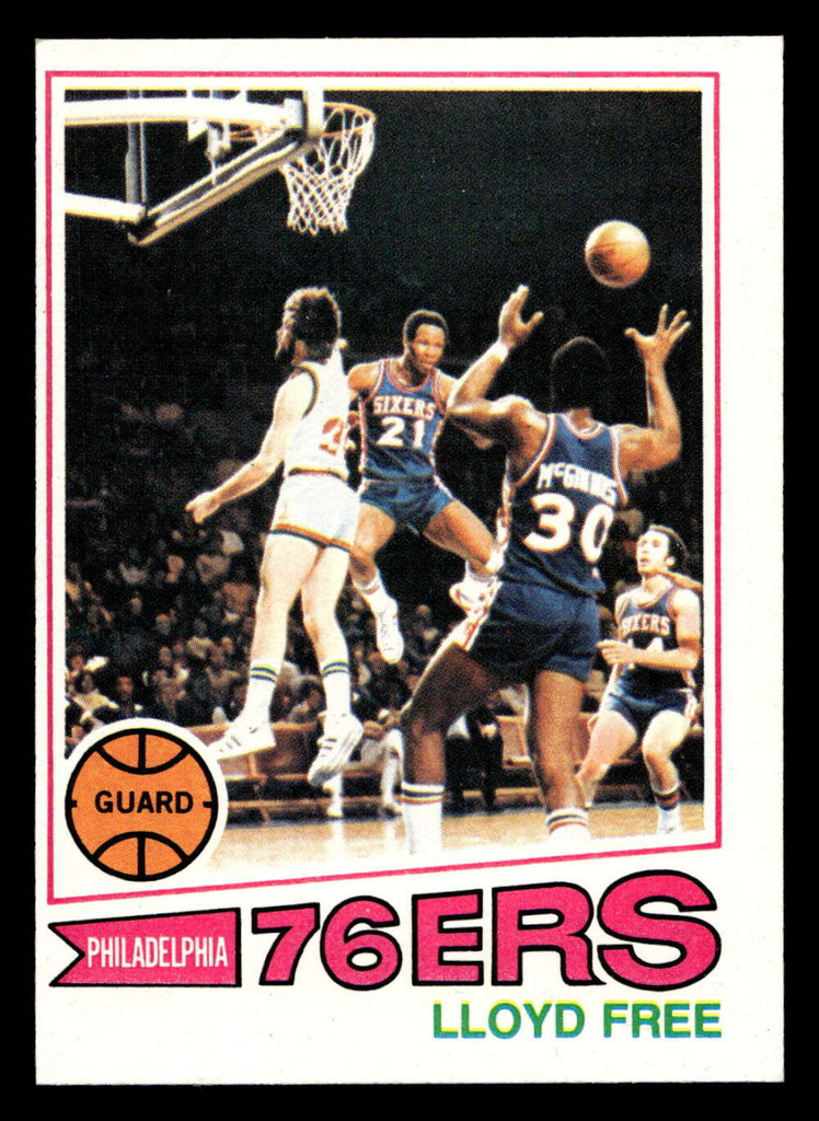 1977-78 Topps #18 Lloyd Free Near Mint  ID: 450956