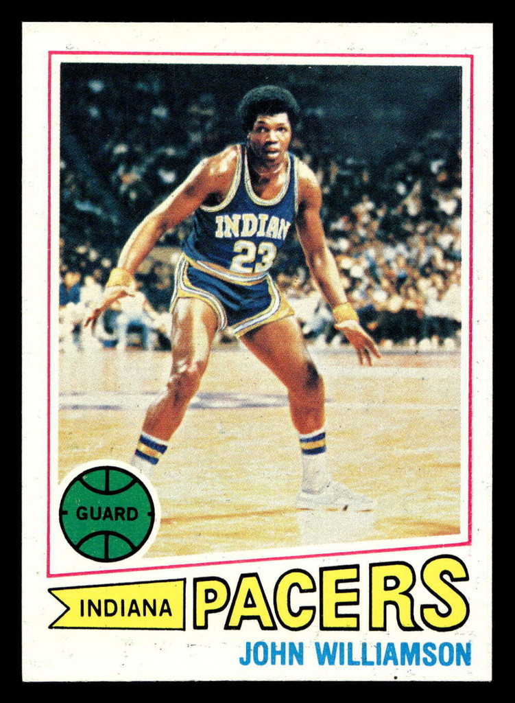 1977-78 Topps #44 John Williamson Near Mint+  ID: 451026
