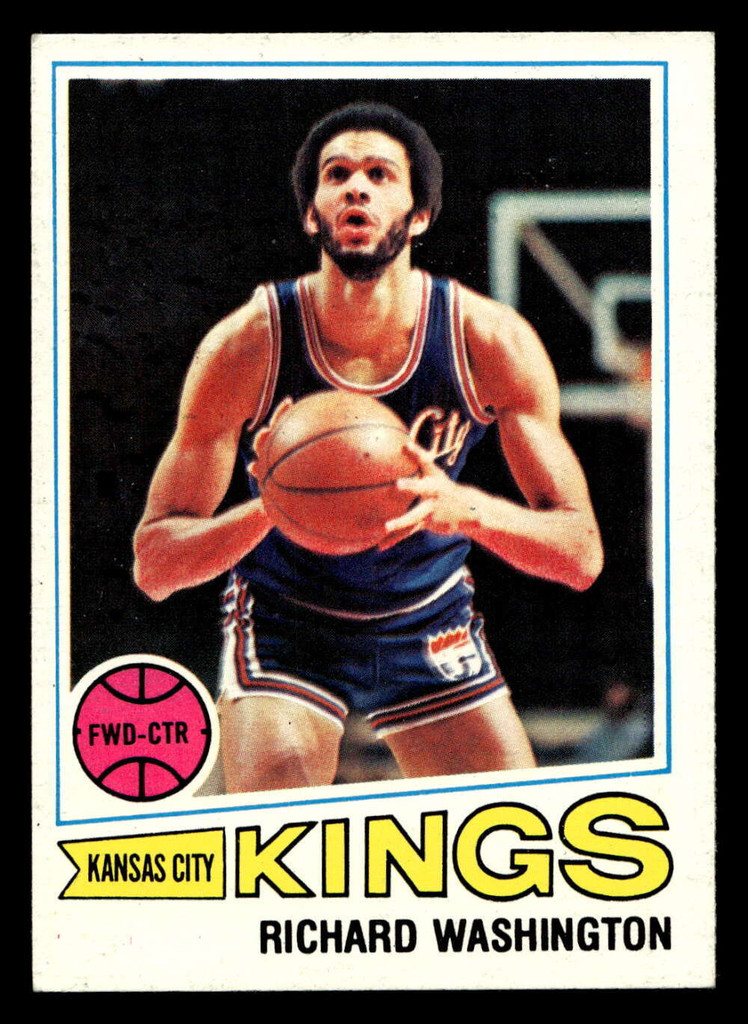 1977-78 Topps #78 Richard Washington Ex-Mint RC Rookie  ID: 451159