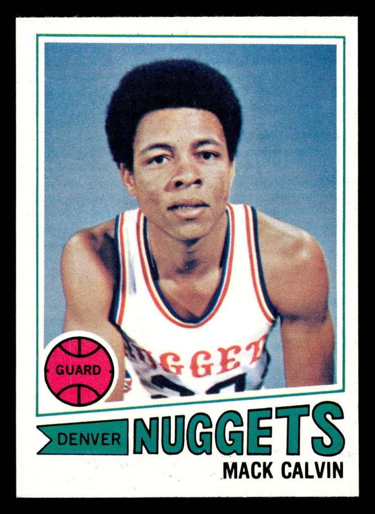 1977-78 Topps #96 Mack Calvin Near Mint+  ID: 451216