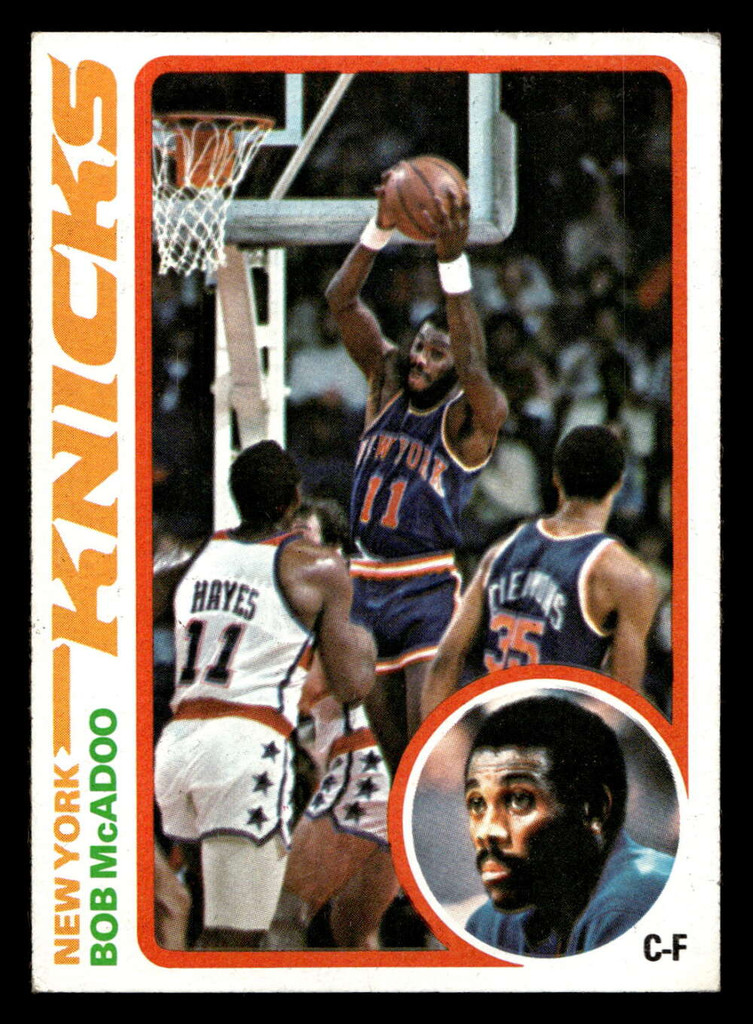 1978-79 Topps #5 Bob McAdoo Excellent+  ID: 451336
