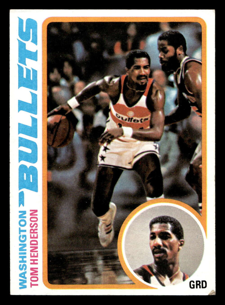 1978-79 Topps #68 Tom Henderson Excellent+ 