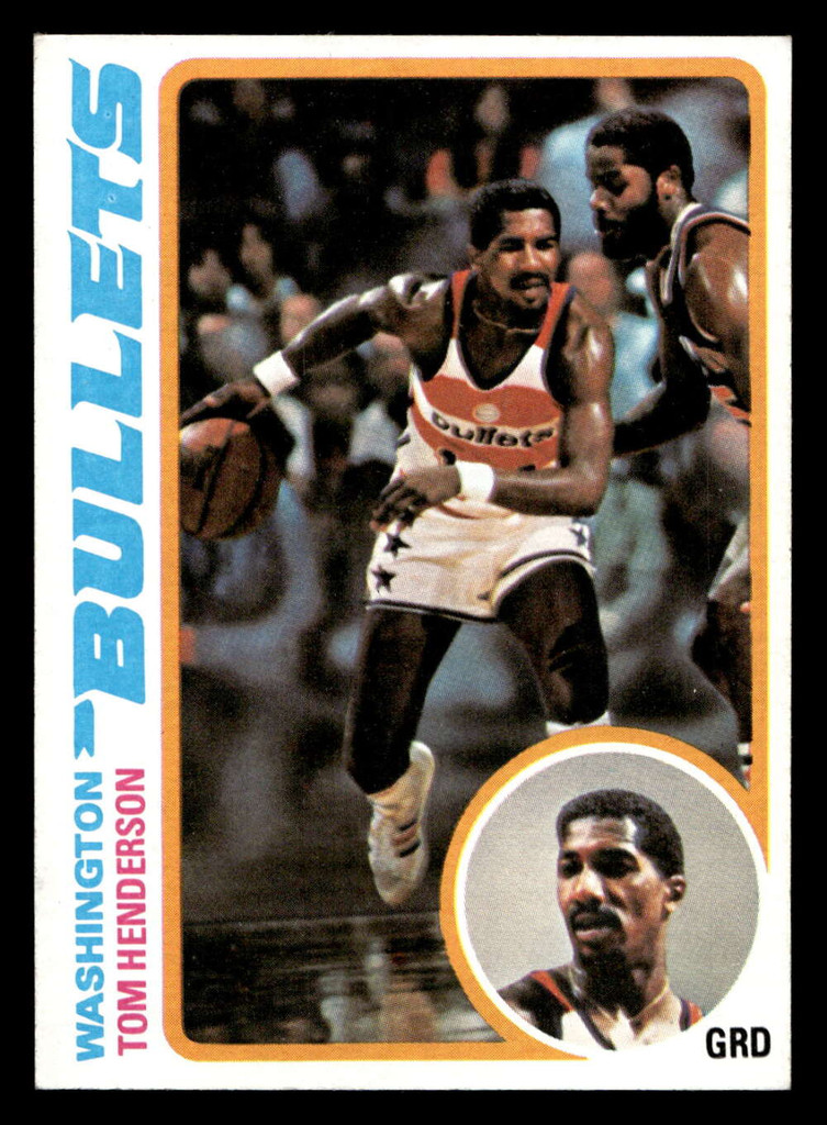 1978-79 Topps #68 Tom Henderson Very Good 