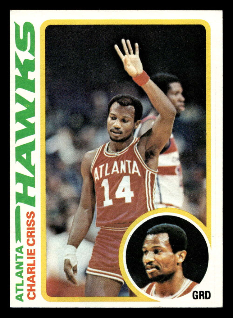 1978-79 Topps #87 Charlie Criss Near Mint RC Rookie  ID: 451572