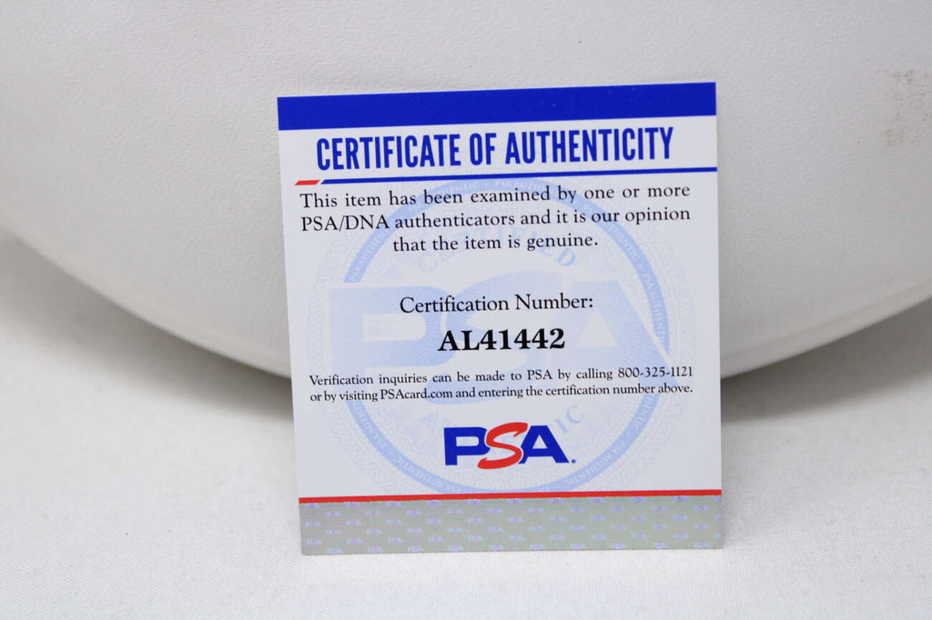 Chris Warren Football Signed Auto PSA/DNA Seahawks Wilson White Panel