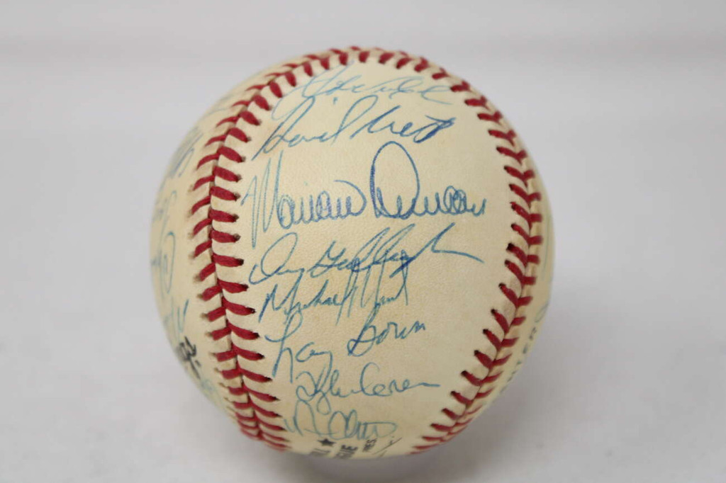 Curt Schilling 1990 Team Signed Baseball Phillies 33 Autographs