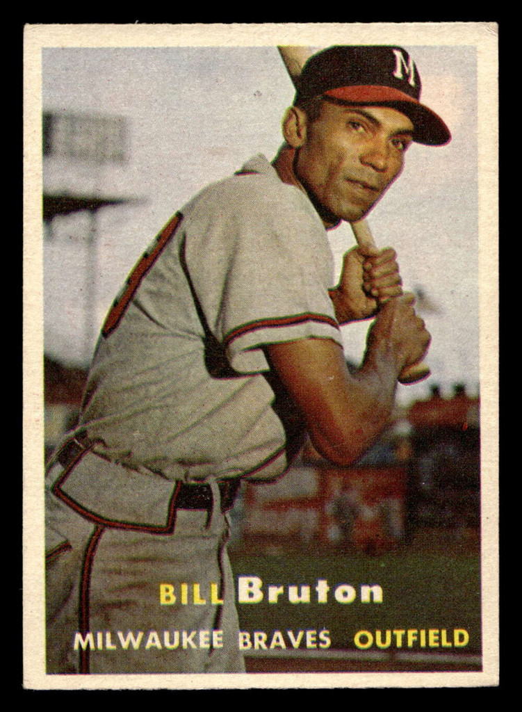 1957 Topps #48 Bill Bruton Excellent  ID: 453282
