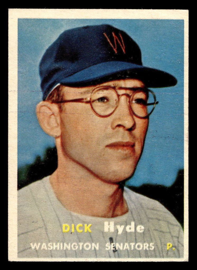 1957 Topps #403 Dick Hyde Excellent RC Rookie 