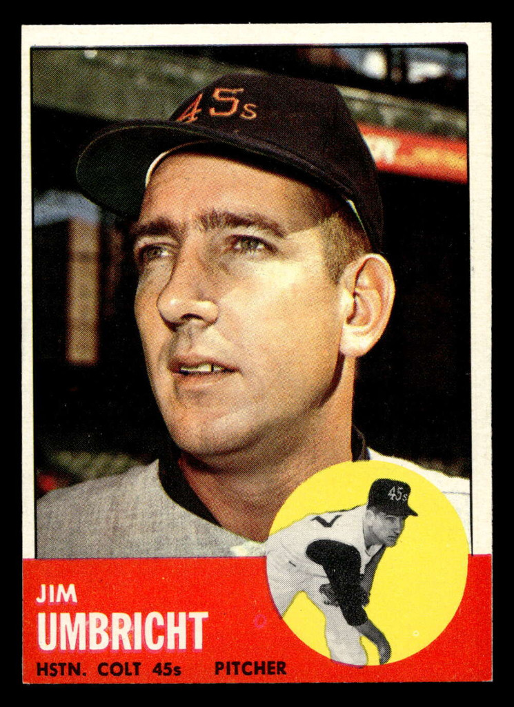 1963 Topps #99 Jim Umbricht Near Mint  ID: 453877
