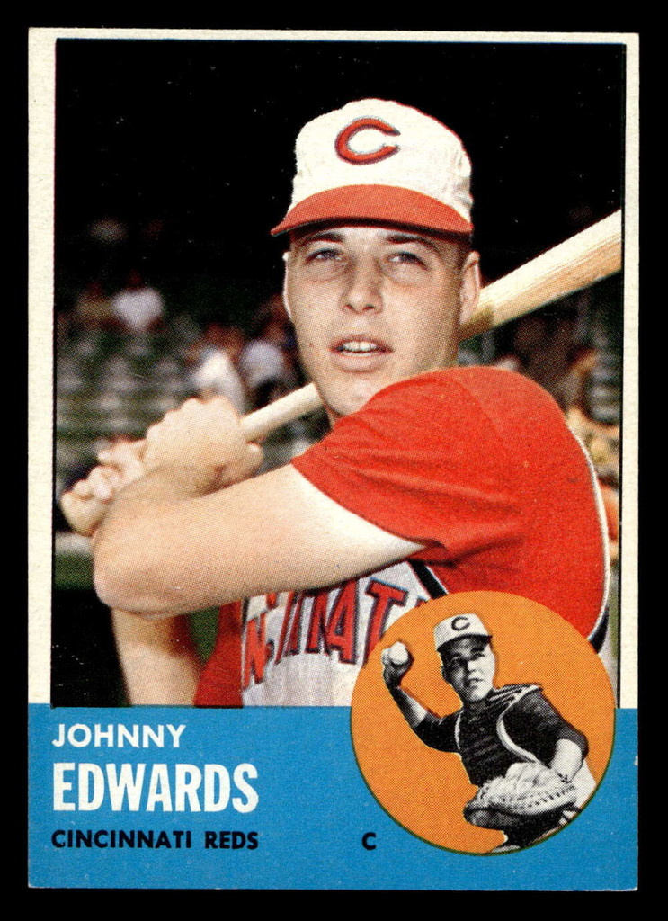 1963 Topps #178 Johnny Edwards Near Mint 