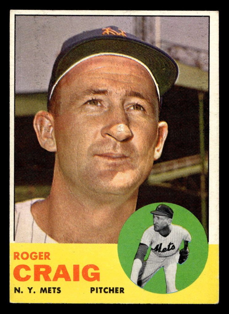 1963 Topps #197 Roger Craig Excellent+  ID: 454115